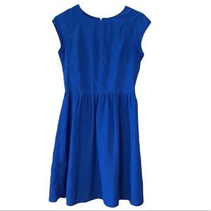 Mossimo Casual Blue Fit and Flare Dress